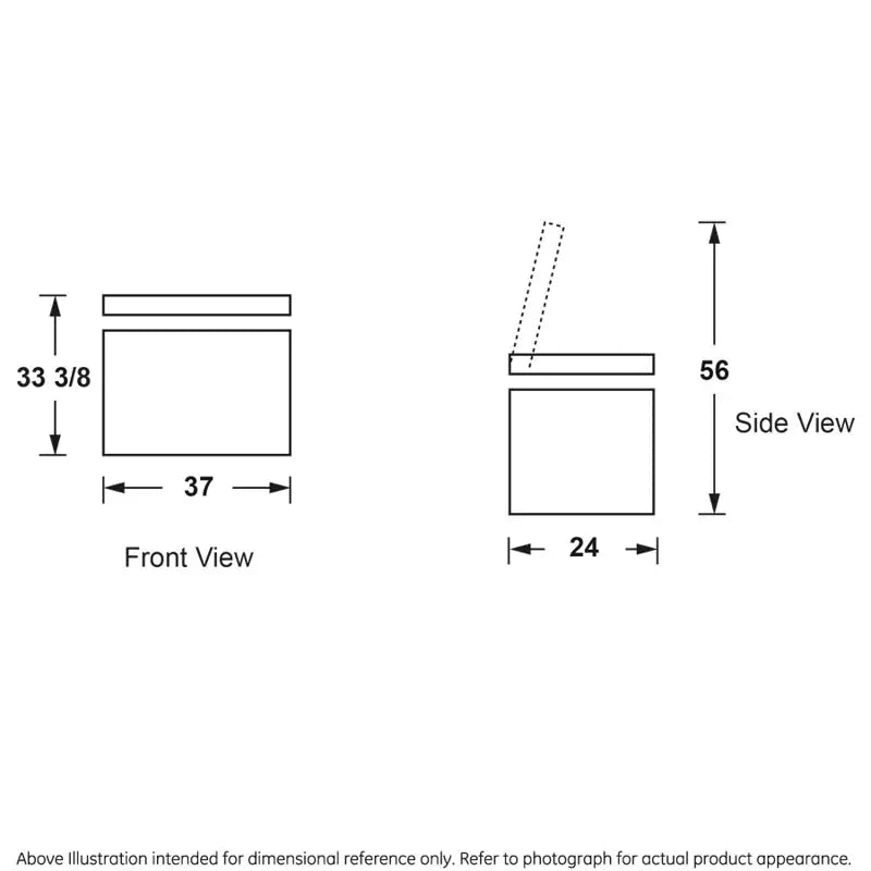 GE Appliances 8.8 Cubic Feet Cu. Ft. Garage Ready Chest Freezer with Adjustable Temperature Controls | Fridge.com