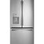 GE Energy Star 20.6 Cu Ft Fingerprint Resistant Counter Depth French Door Refrigerator | Fridge.com