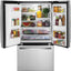 GE Energy Star 20.6 Cu Ft Fingerprint Resistant Counter Depth French Door Refrigerator | Fridge.com