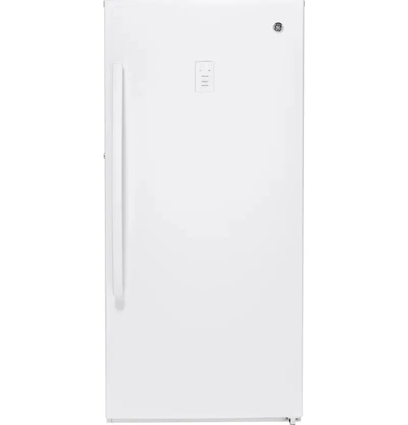 GE Garage Ready 14.1 Cu. Ft. Frost-Free Upright Freezer | Fridge.com