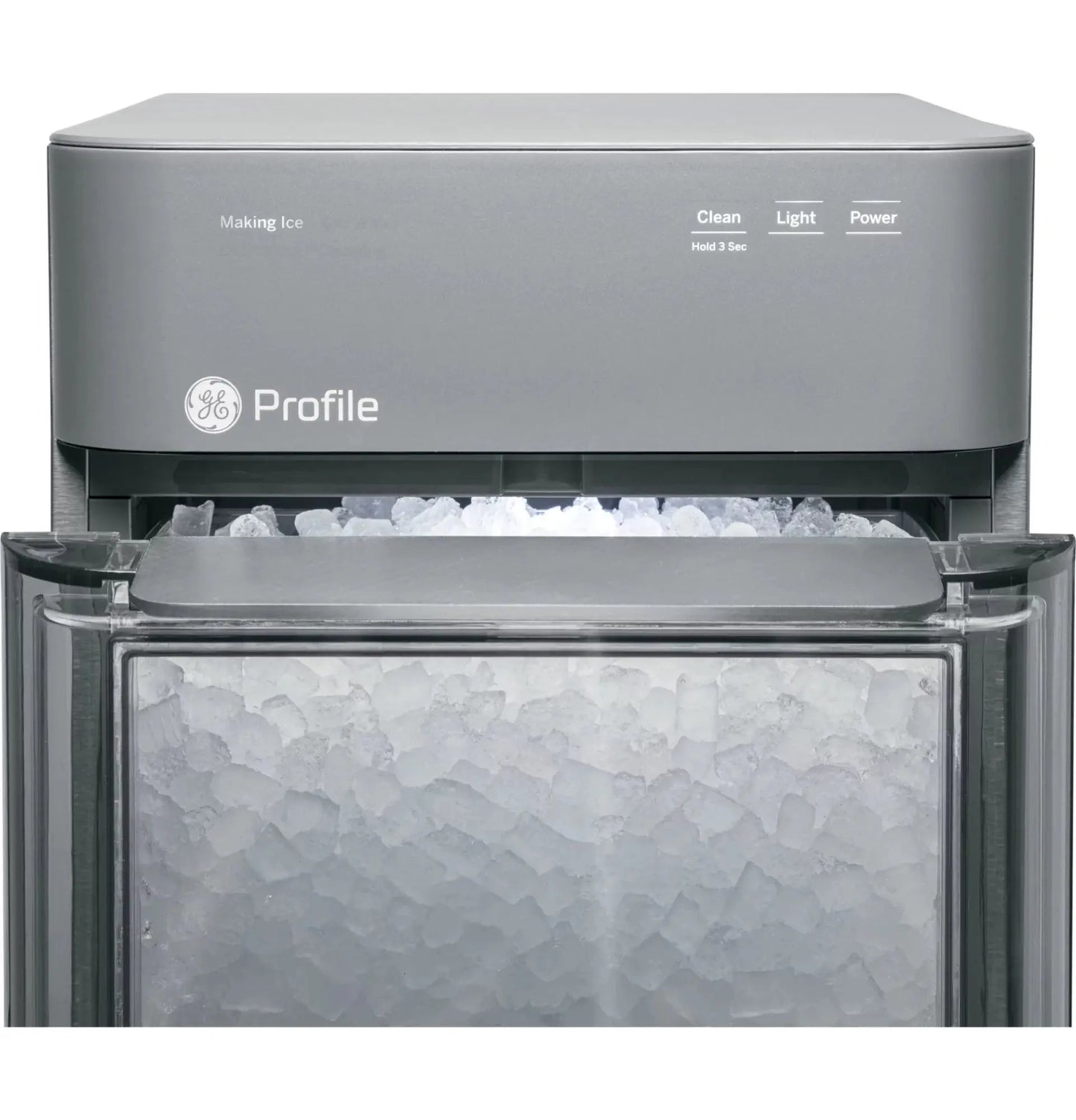 GE Profile Opal 2.0 | Countertop Nugget Ice Maker | Ice Machine with Wifi Connectivity | Smart Home Kitchen Essentials | Stainless Steel | Fridge.com