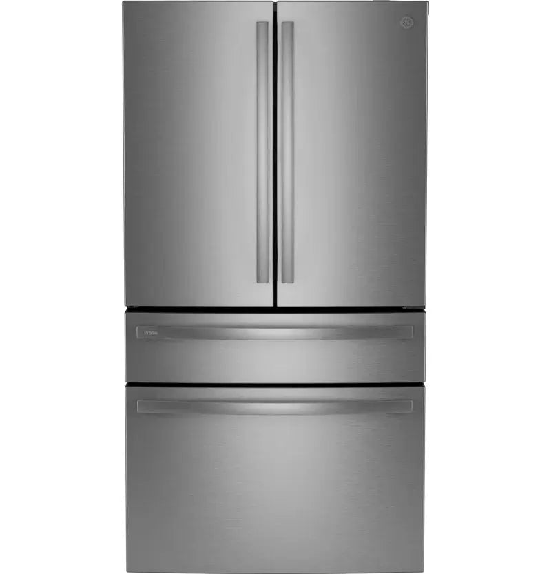 GE Profile Series Energy Star® 28.7 Cu. Ft. Smart Fingerprint Resistant 4-Door French-Door Refrigerator with Dual-Dispense Autofill Pitcher | Fridge.com