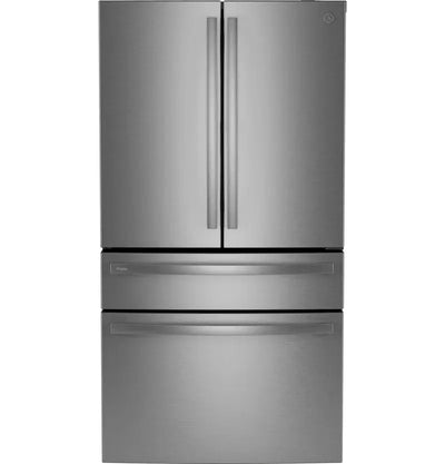 GE Profile Series Energy Star® 28.7 Cu. Ft. Smart Fingerprint Resistant 4-Door French-Door Refrigerator with Dual-Dispense Autofill Pitcher | Fridge.com