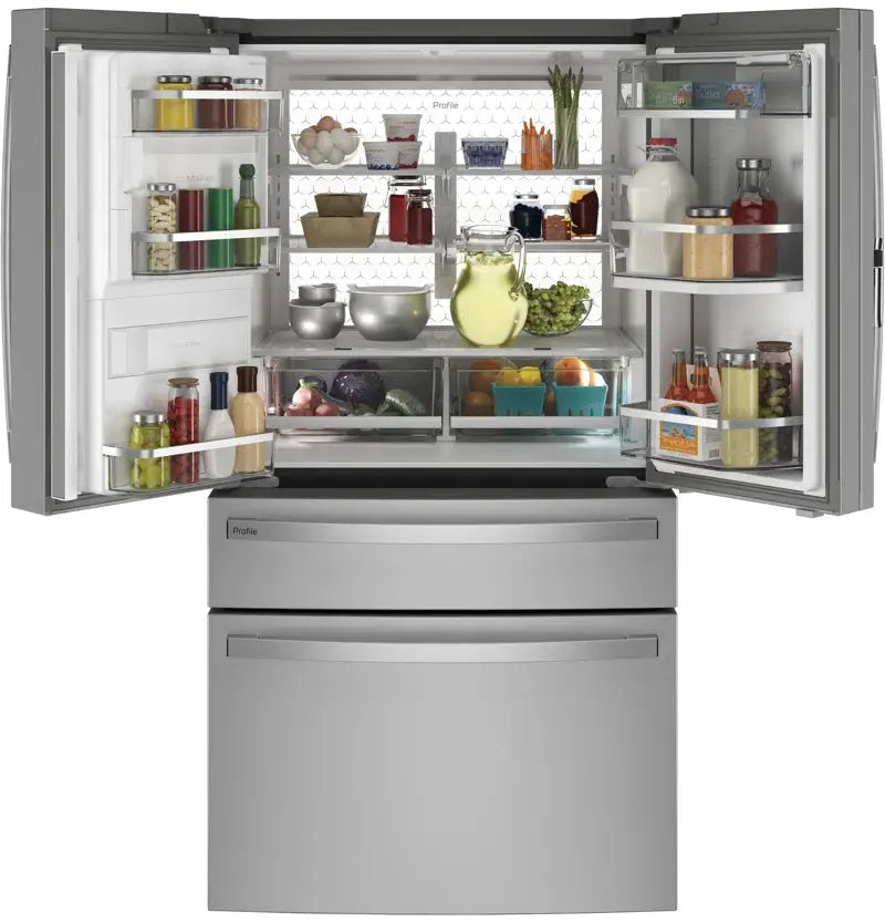 GE Profile Smart Appliances 35.625" French Door 27.6 Cu. Ft. Refrigerator | Fridge.com