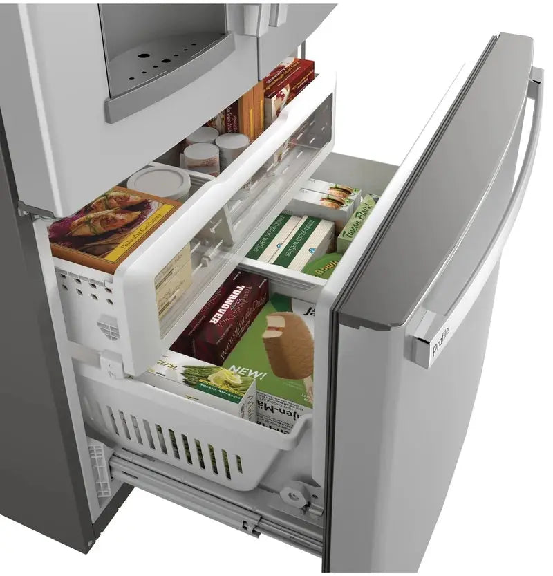 GE Profile Smart Appliances 35.75" French Door Refrigerator 27.7 Cu. Ft. | Fridge.com