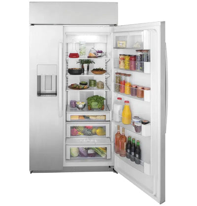 GE Profile Smart Appliances 42" Wide Side by Side 24.5 Cu. Ft. Smart Refrigerator | Fridge.com