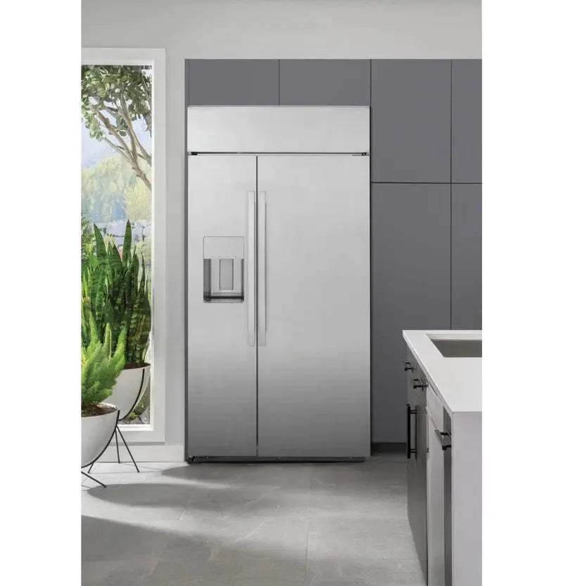 GE Profile Smart Appliances 42" Wide Side by Side 24.5 Cu. Ft. Smart Refrigerator | Fridge.com