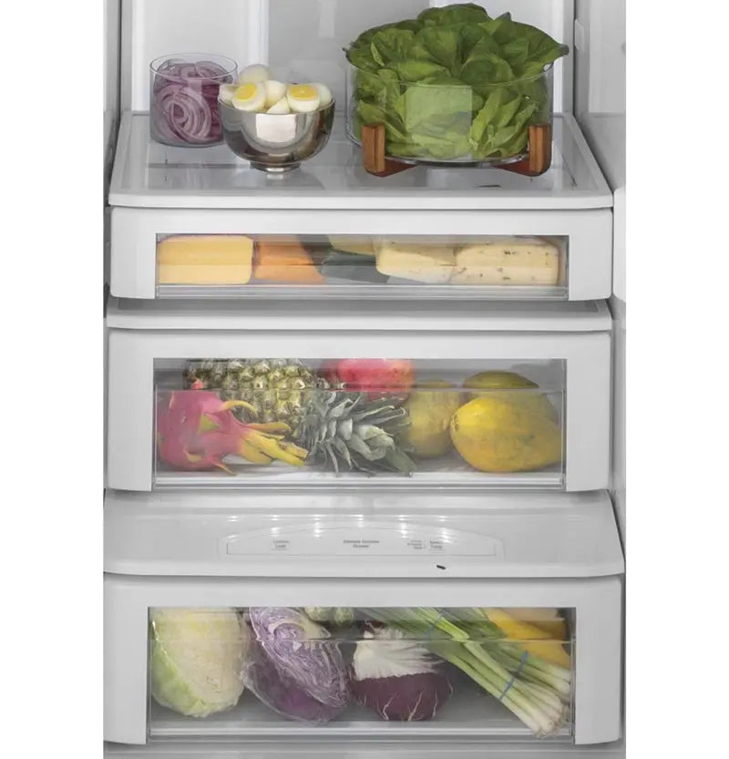 GE Profile Smart Appliances 42" Wide Side by Side 24.5 Cu. Ft. Smart Refrigerator | Fridge.com