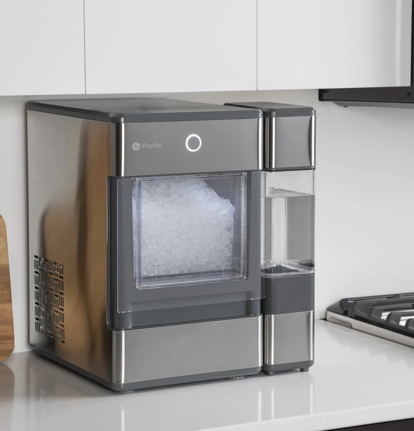 GE Profile™ Opal™ Nugget Ice Maker with Side Tank, Countertop Icemaker, Stainless Steel | Fridge.com