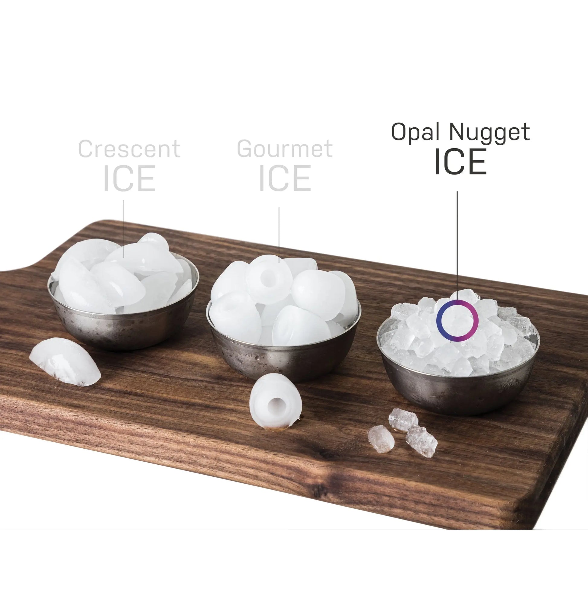 GE Profile™ Opal™ Nugget Ice Maker with Side Tank, Countertop Icemaker, Stainless Steel | Fridge.com