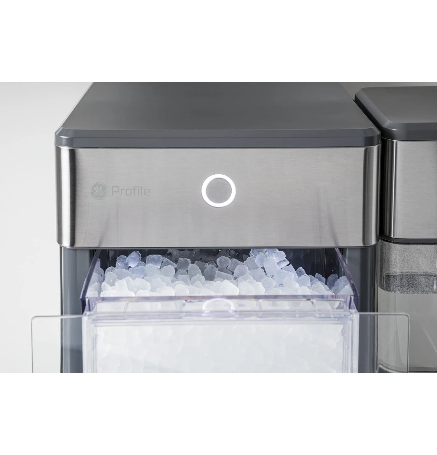 GE Profile™ Opal™ Nugget Ice Maker with Side Tank, Countertop Icemaker, Stainless Steel | Fridge.com