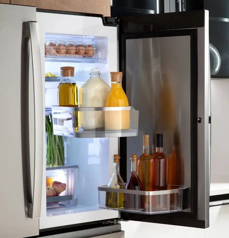 GE Profile™ Series Energy Star Smart 28 Cu. Ft. Fingerprint Resistant Quad-Door Refrigerator | Fridge.com