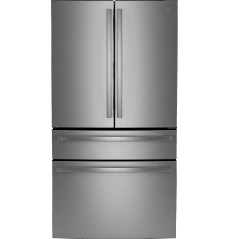 GE Profile™ Series Energy Star Smart 29 Cu. Ft. Fingerprint Resistant 4-Door French-Door Refrigerator | Fridge.com