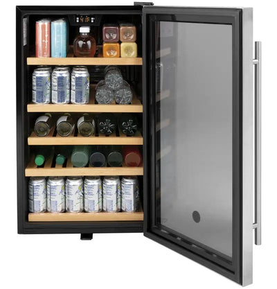 GE® 109 Can Convertible Beverage Refrigerator with Wine Storage | Fridge.com