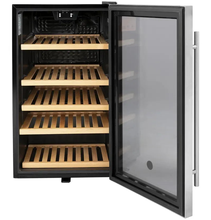 GE® 109 Can Convertible Beverage Refrigerator with Wine Storage | Fridge.com