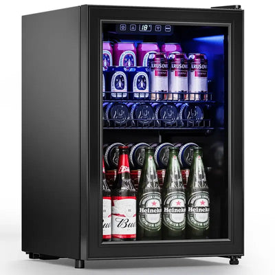 GUNJI Freestanding Beverage Refrigerator with Wine Storage | Fridge.com