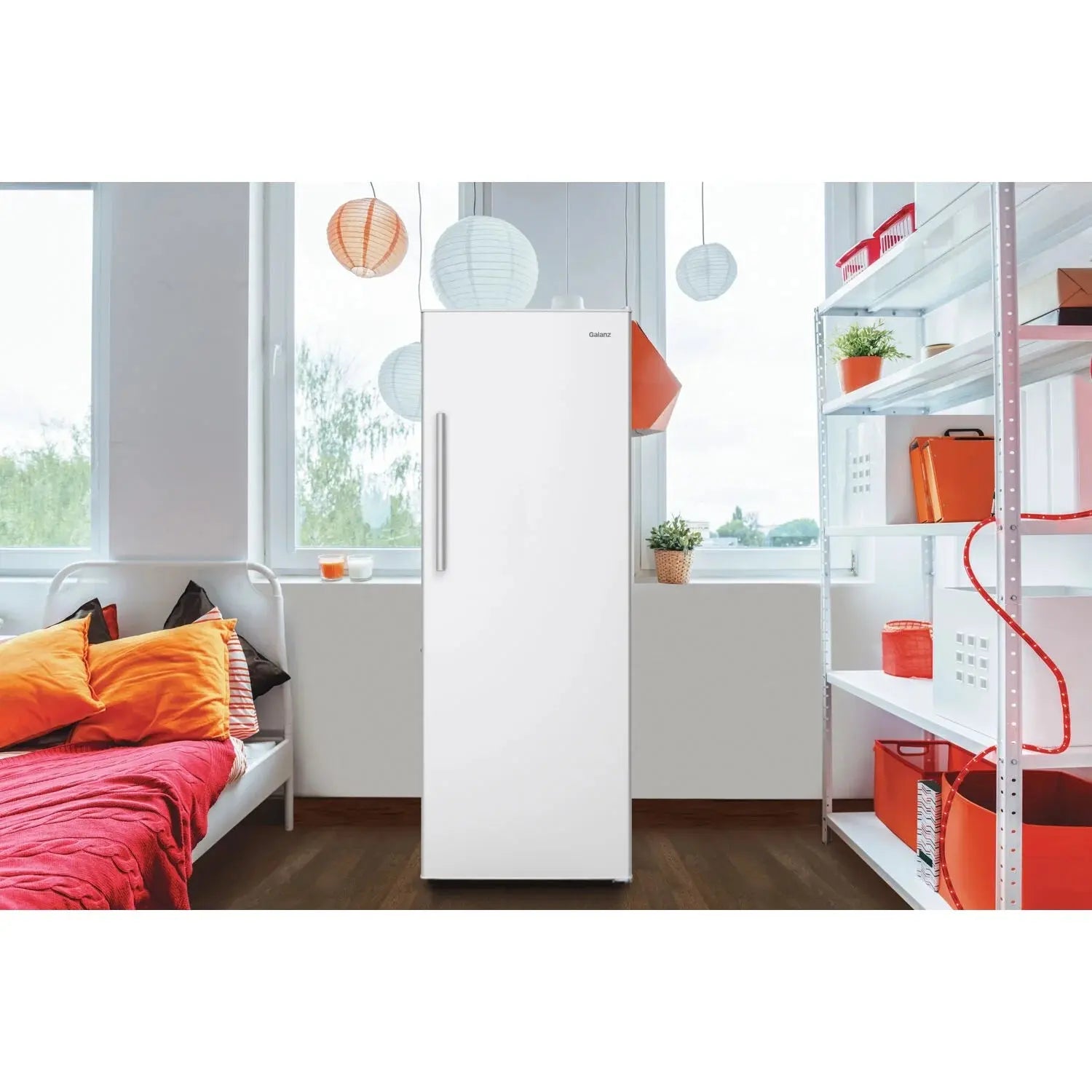 Galanz 11-Cu. Ft. Convertible Upright Freezer, White | Fridge.com