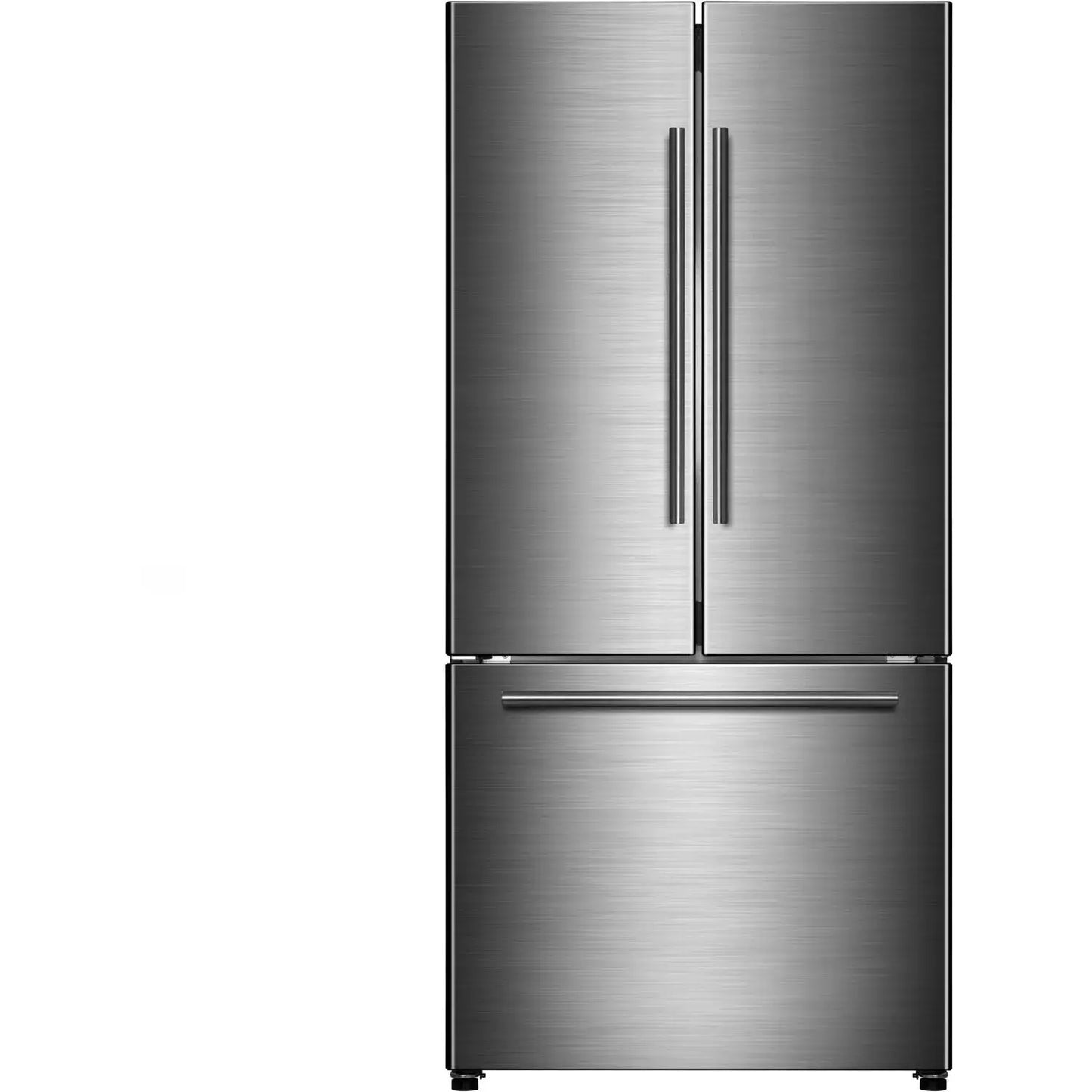 Galanz 18-Cu. Ft Counter Depth 3-Door French Door Refrigerator, Stainless | Fridge.com