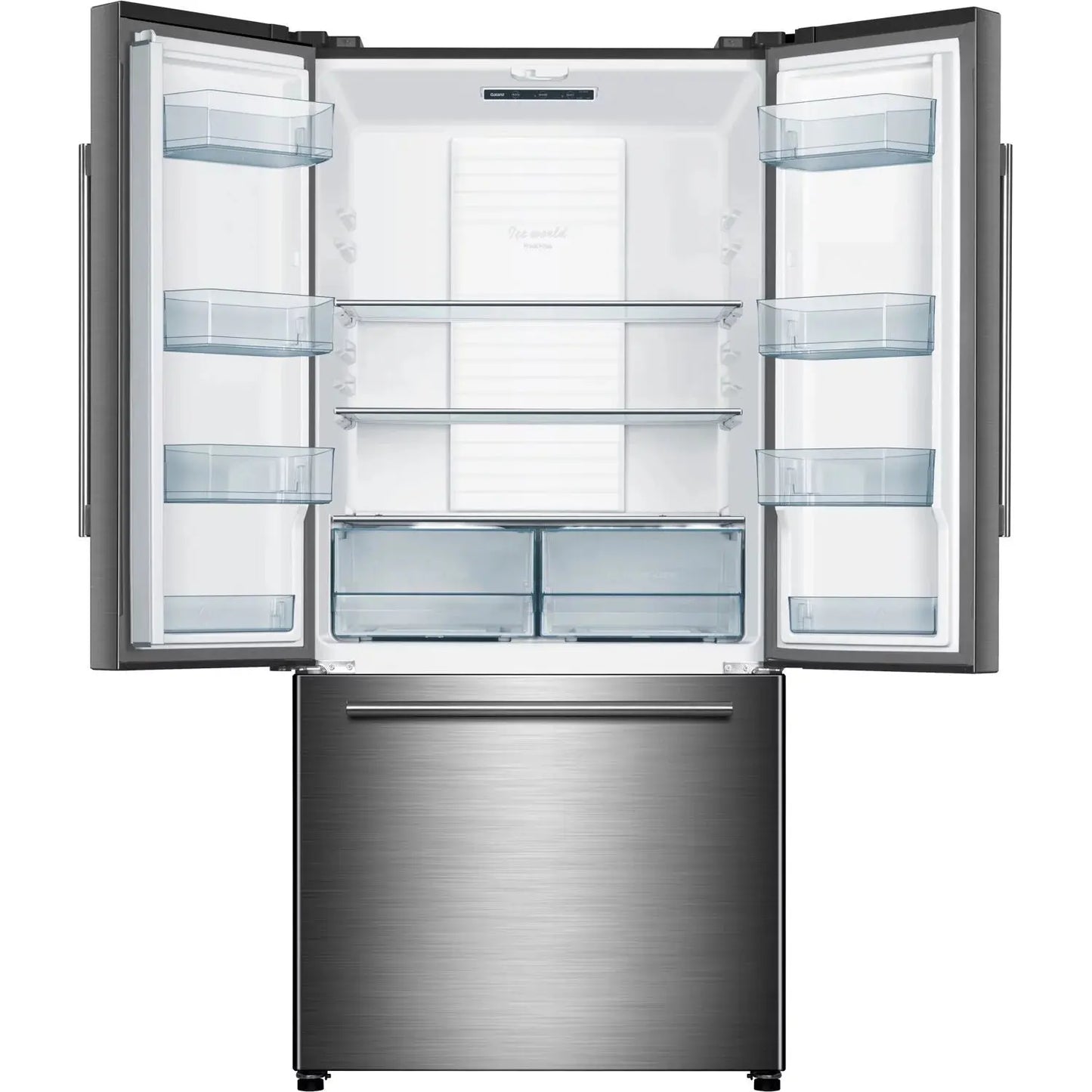 Galanz 18-Cu. Ft Counter Depth 3-Door French Door Refrigerator, Stainless | Fridge.com