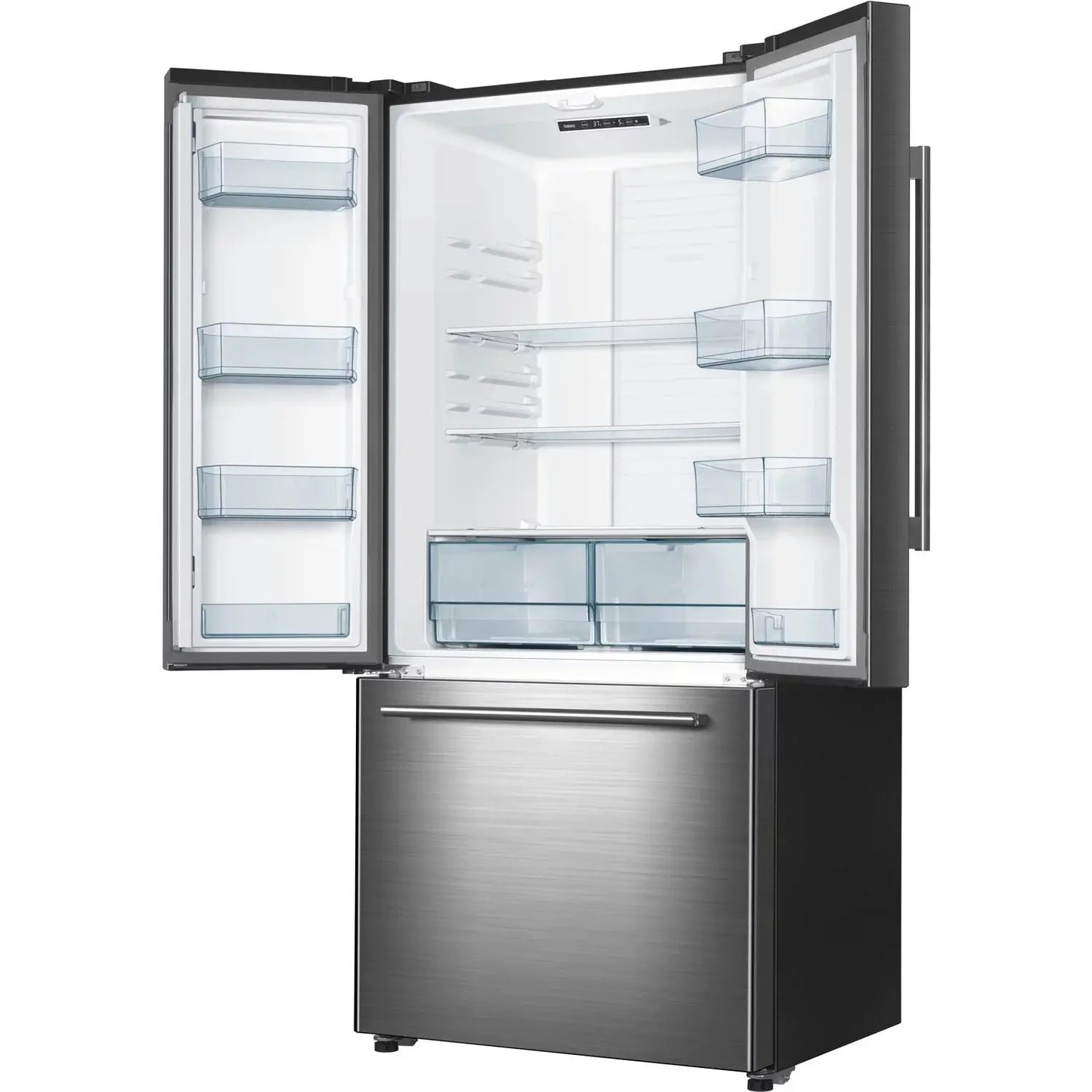 Galanz 18-Cu. Ft Counter Depth 3-Door French Door Refrigerator, Stainless | Fridge.com