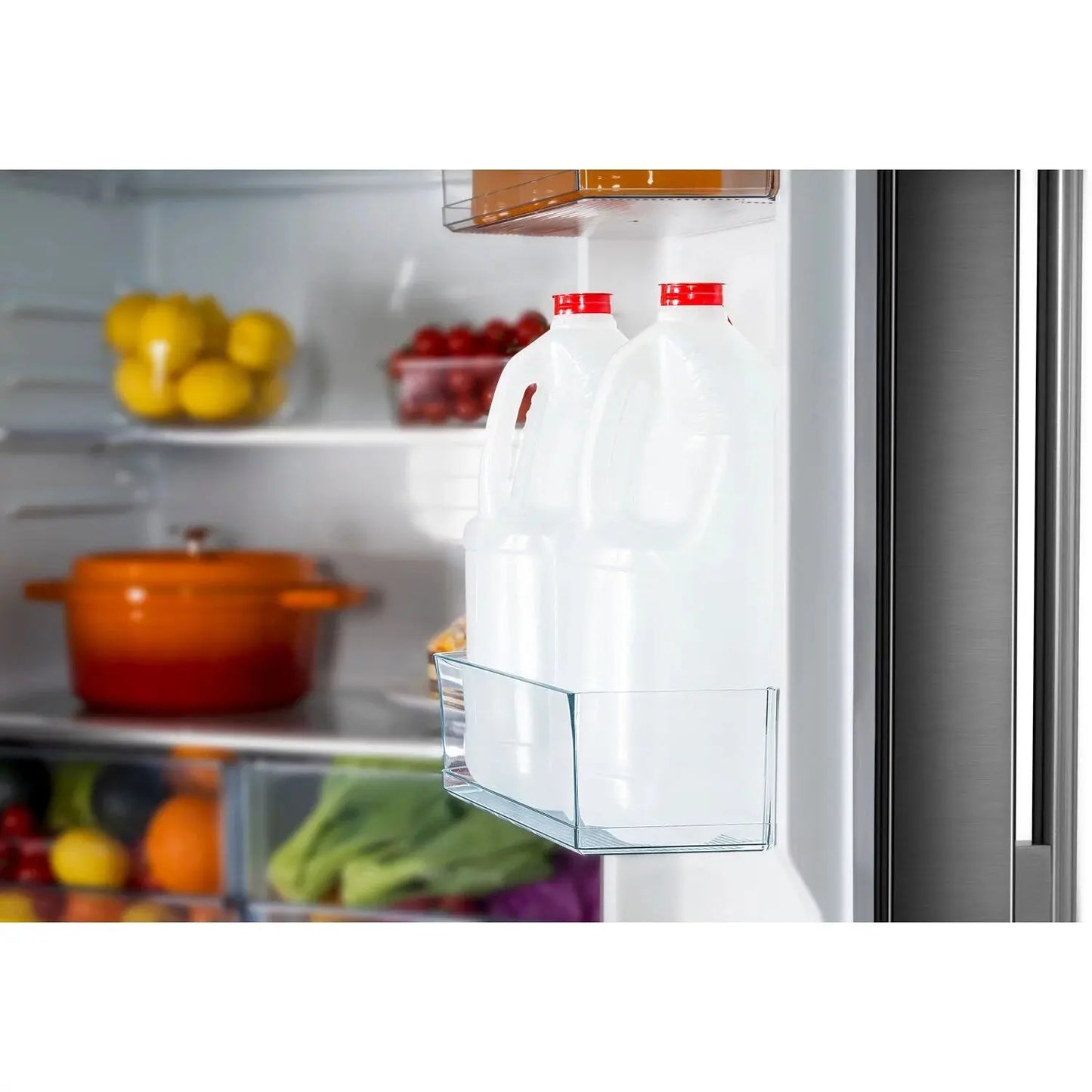 Galanz 18-Cu. Ft Counter Depth 3-Door French Door Refrigerator, Stainless | Fridge.com