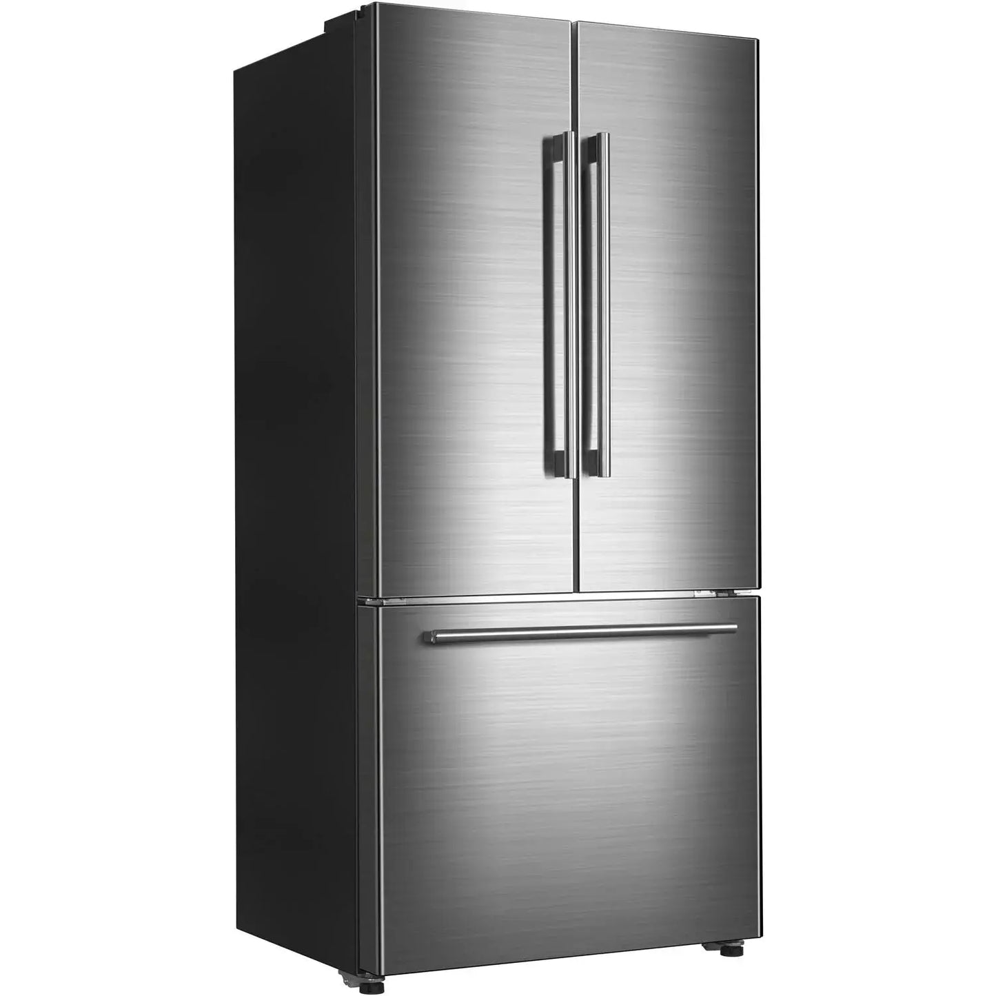 Galanz 18-Cu. Ft Counter Depth 3-Door French Door Refrigerator, Stainless | Fridge.com