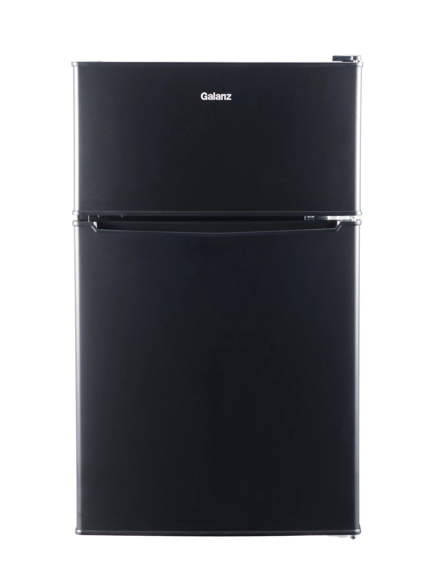 Galanz 3.1 Cu Ft Two Door Mini Fridge with Freezer, Stainless, Estar, New | Fridge.com