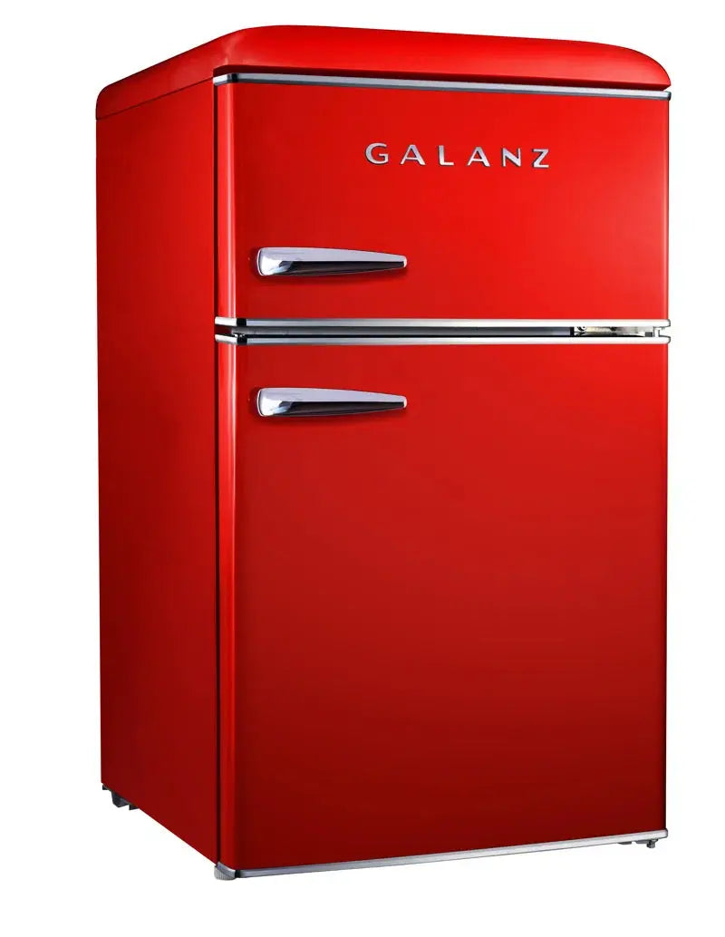 Galanz Retro 3.1 Cubic Feet Freestanding Mini Fridge with Freezer | Fridge.com