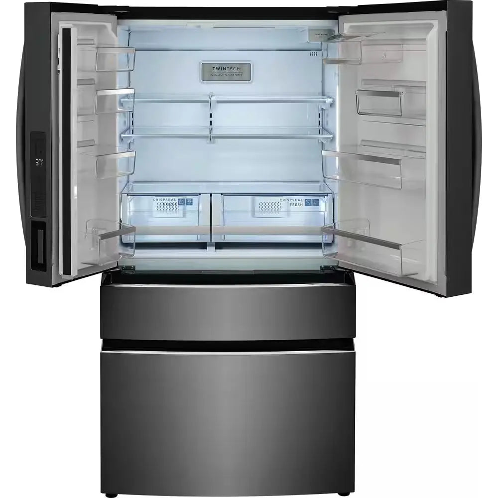 Gallery 21.4 Cu. Ft. 4-Door French Door Refrigerator in Stainless Steel, Counter Depth | Fridge.com