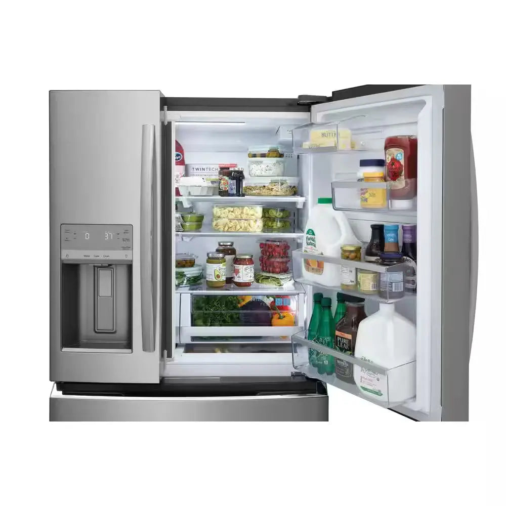 Gallery 21.5 Cu. Ft. 4-Door French Door Refrigerator in Stainless Steel, Counter-Depth | Fridge.com