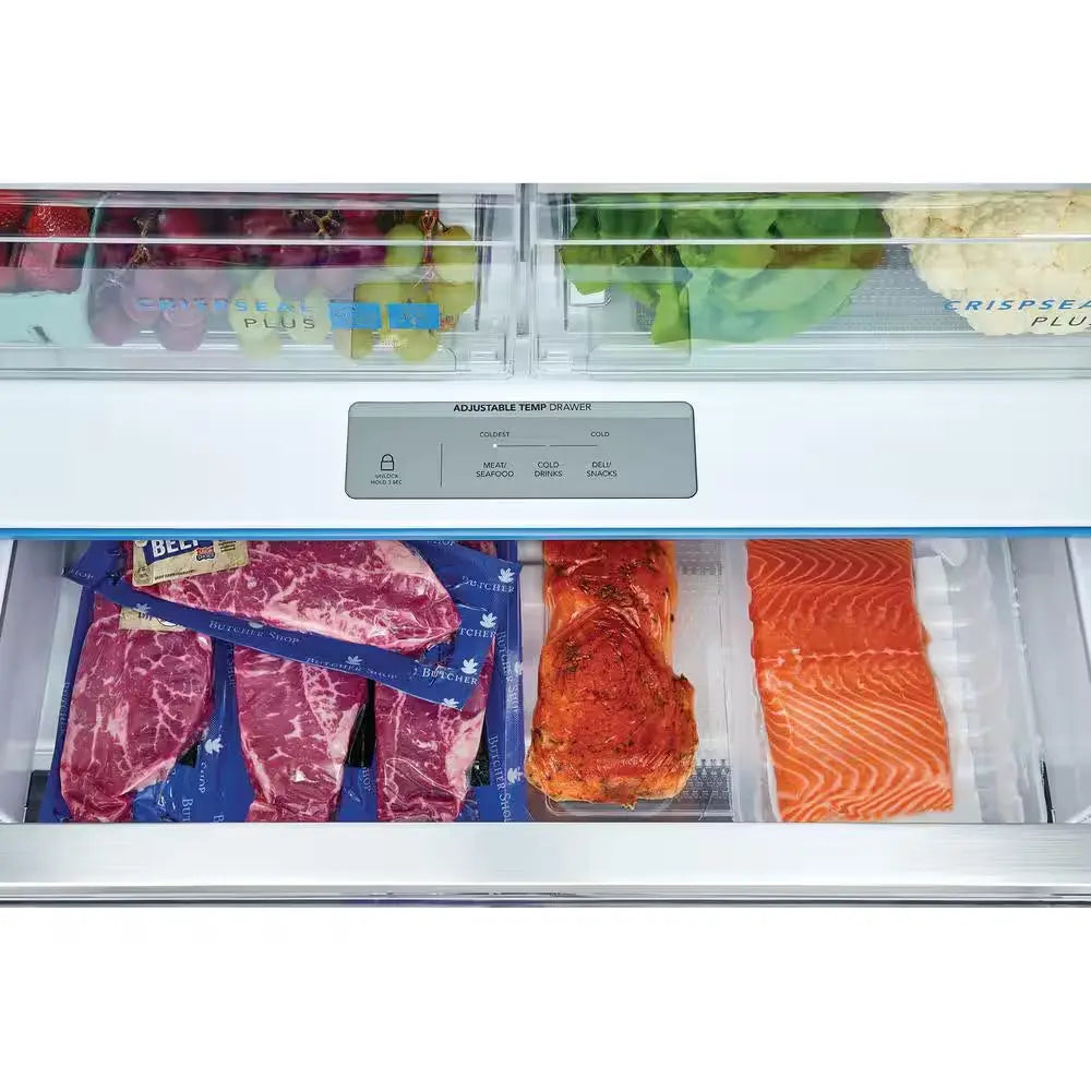 Gallery 23.3 Cu. Ft. French Door Refrigerator in Stainless Steel, Counter-Depth | Fridge.com