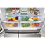 Gallery 36 In. Wide 21.5 Cu. Ft. Counter-Depth 4-Door Refrigerator in Stainless Steel | Fridge.com