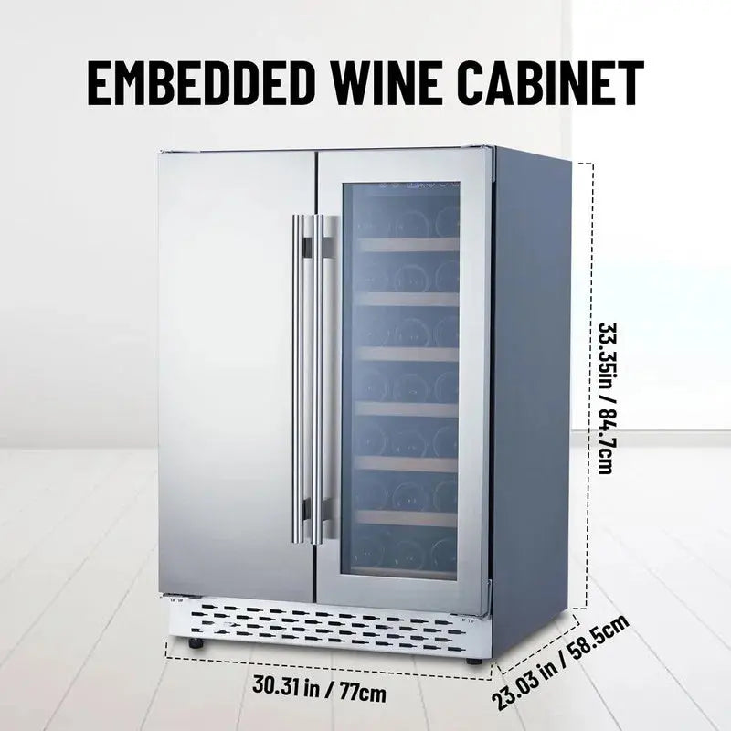 Gaomon 66'' Triple Zone Wine Refrigerator | Fridge.com