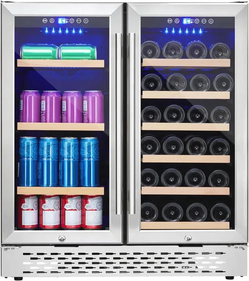 Gaomon 88'' Triple Zone Wine Refrigerator | Fridge.com