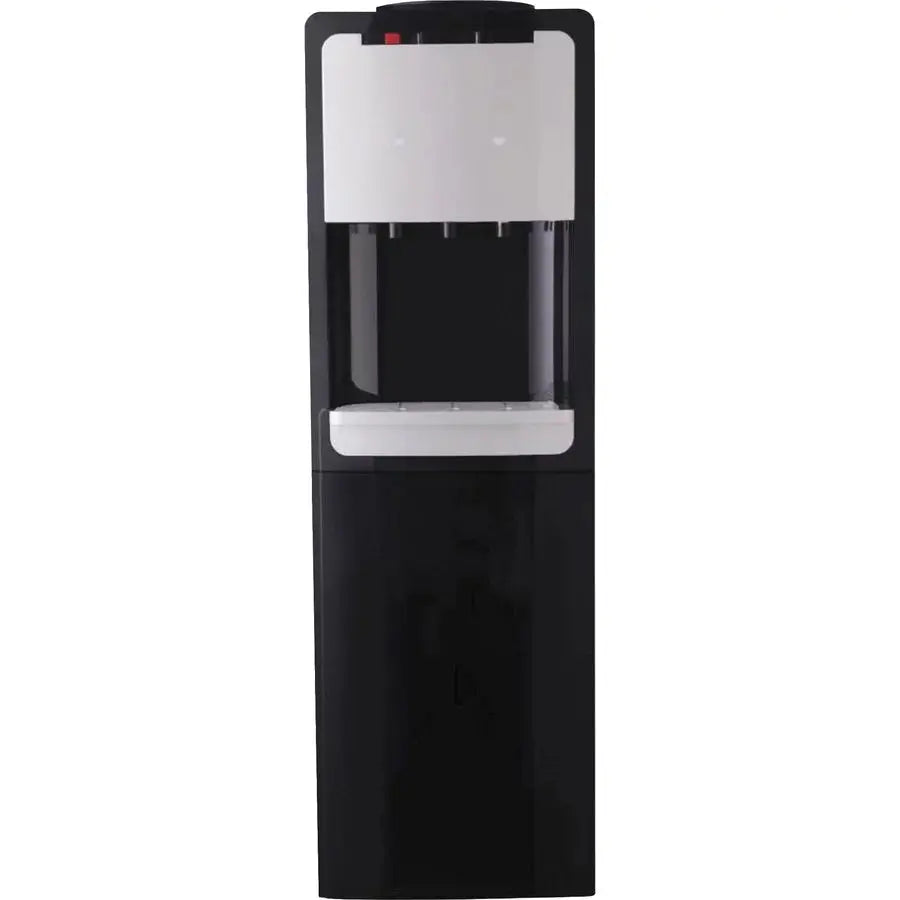 Genuine Joe 110-Volt Water Cooler - 1.32 Gal - 38" X 13.4" X 12.3" - Black, Silver | Fridge.com