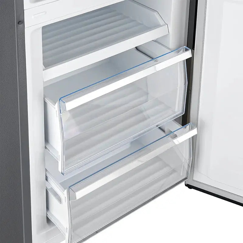 Guardia 46.8-Inch Side-By-Side Bottom Freezer Refrigerator Stainless Steel, 21.6 Cu.Ft. | Fridge.com