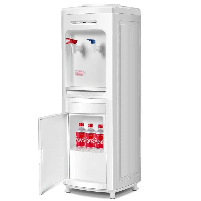 Gymax White Free Standing Top Loading Water Dispenser | Fridge.com