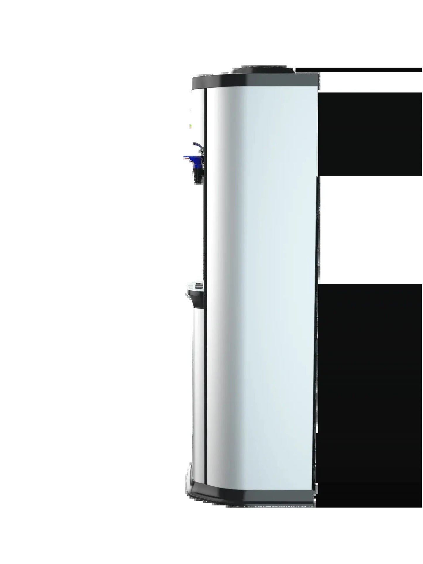 H2O-98 Top Load Water Dispenser in Black, Providing 40-48° F Cold Water, H2O, 40.5 Inch Height | Fridge.com