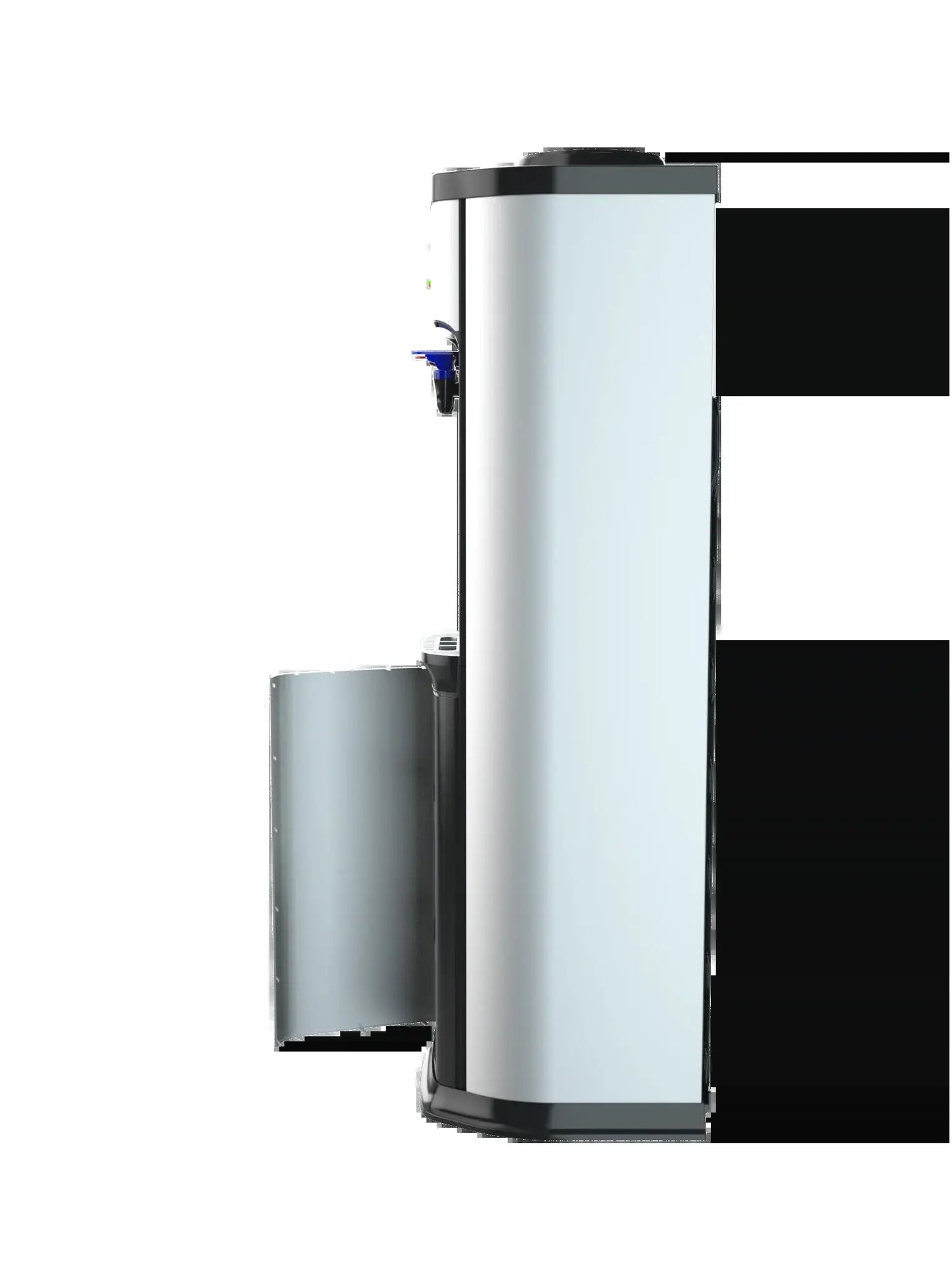 H2O-98 Top Load Water Dispenser in Black, Providing 40-48° F Cold Water, H2O, 40.5 Inch Height | Fridge.com