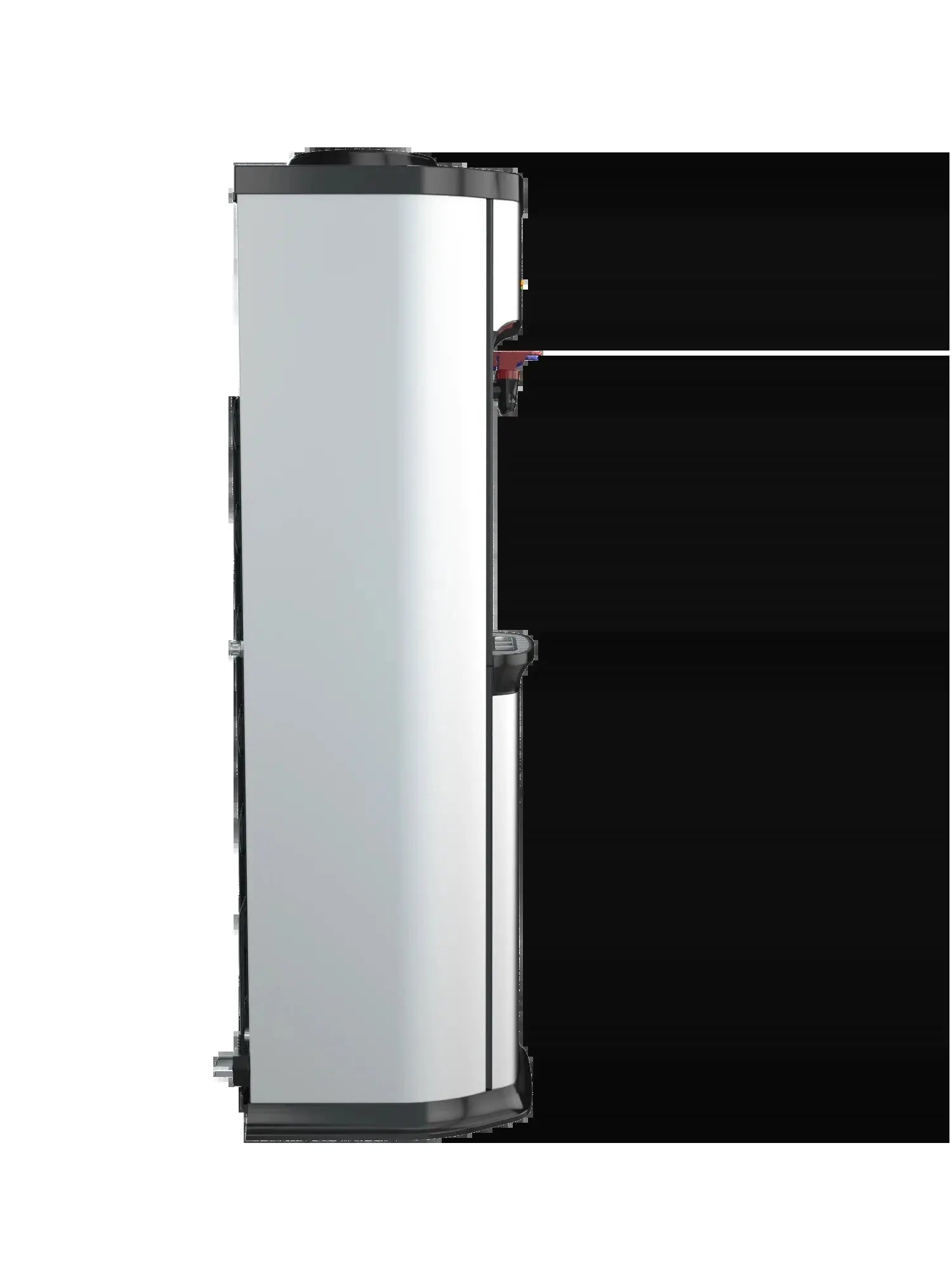 H2O-98 Top Load Water Dispenser in Black, Providing 40-48° F Cold Water, H2O, 40.5 Inch Height | Fridge.com