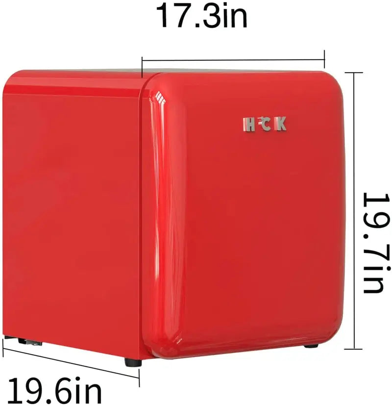 HCK 1.7 Cu.Ft. Compact Refrigerator Contemporary Classic Beverage with Adjustable Shelves | Fridge.com