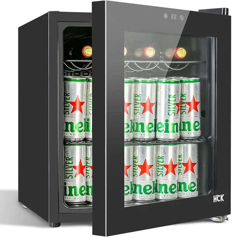 HCK 18'' 15 Bottle Single Zone Freestanding Wine Refrigerator | Fridge.com