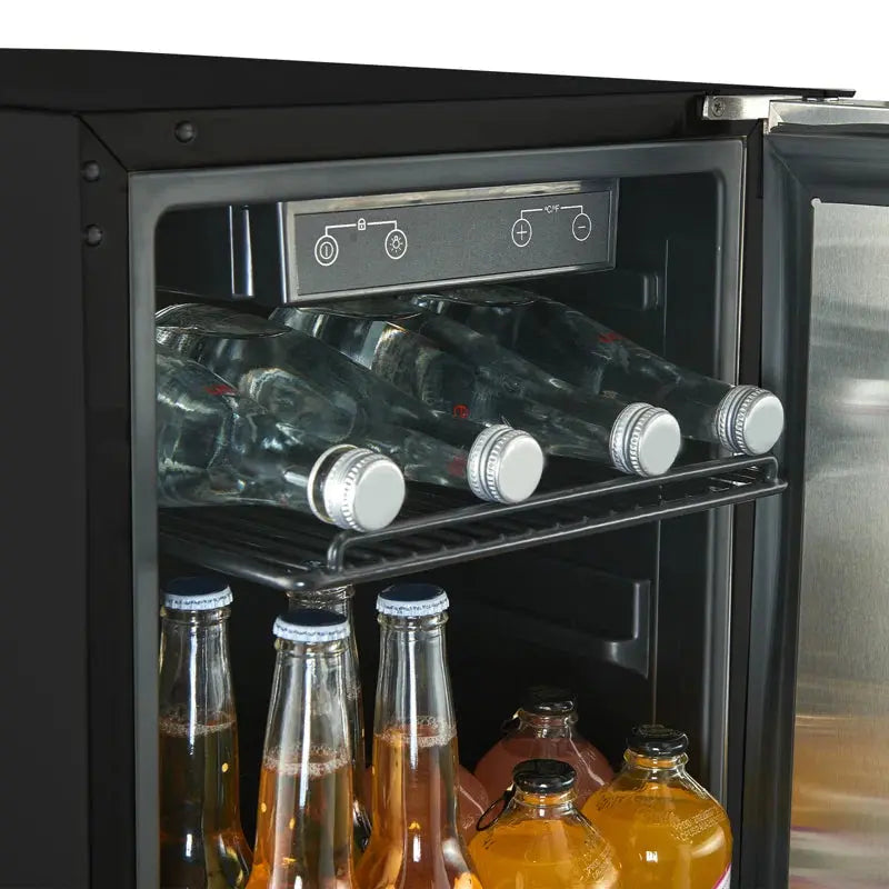 HCK 90 Cans (12 Oz.) Outdoor Rated Built-In Beverage Refrigerator | Fridge.com