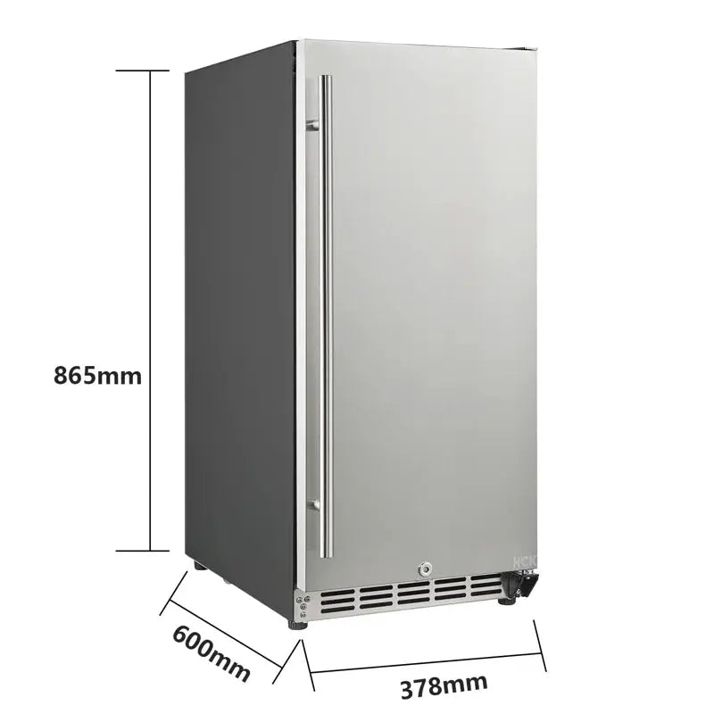 HCK 90 Cans (12 Oz.) Outdoor Rated Built-In Beverage Refrigerator | Fridge.com