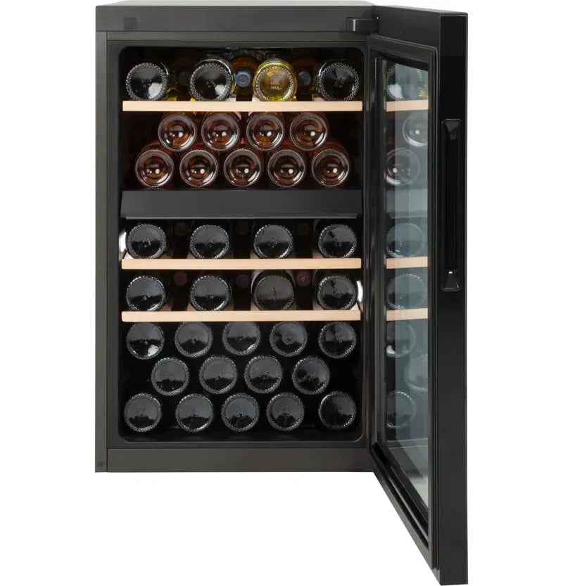 Haier 19.6'' 44 Bottle and Can Dual Zone Wine & Beverage Refrigerator | Fridge.com