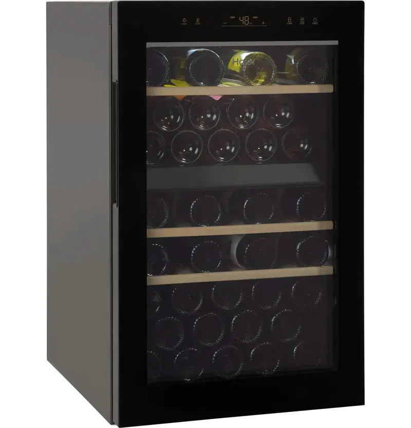 Haier 19.6'' 44 Bottle and Can Dual Zone Wine & Beverage Refrigerator | Fridge.com