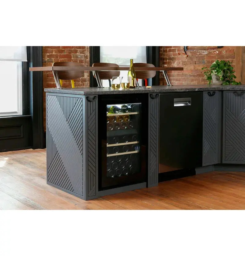 Haier 19.6'' 44 Bottle and Can Dual Zone Wine & Beverage Refrigerator | Fridge.com