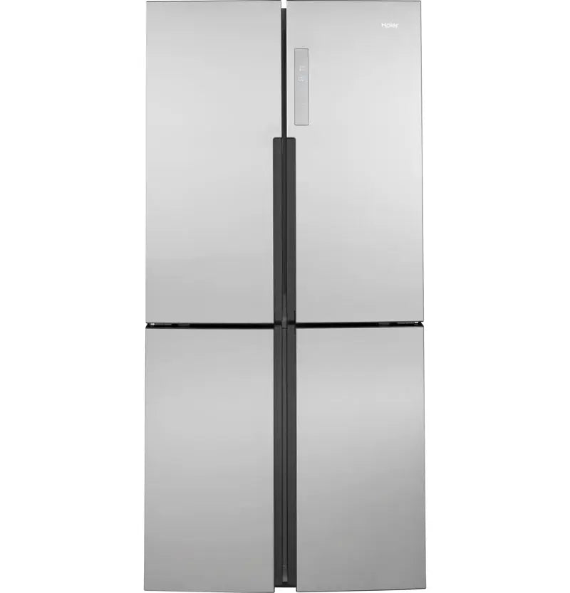 Haier 33" 16.4 Cubic Feet Energy Star Smudge-Resistant Built-In Bottom Freezer Refrigerator | Fridge.com