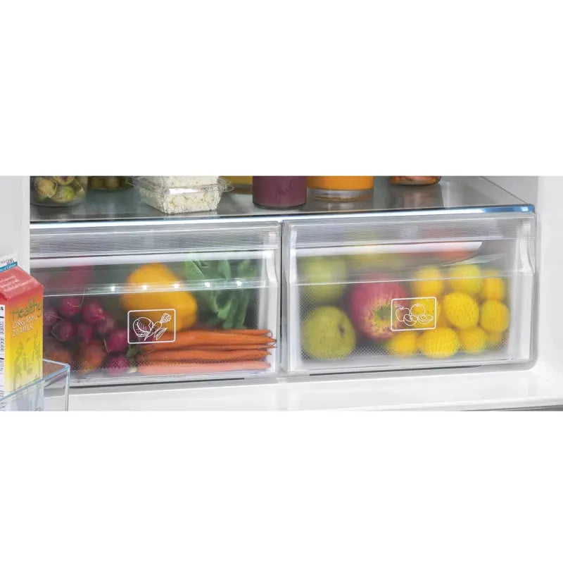 Haier 33" 16.4 Cubic Feet Energy Star Smudge-Resistant Built-In Bottom Freezer Refrigerator | Fridge.com