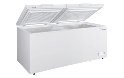 Hamilton Beach 17 Cu. Ft. Chest Freezer, Double Door, HBFRF1749, White | Fridge.com